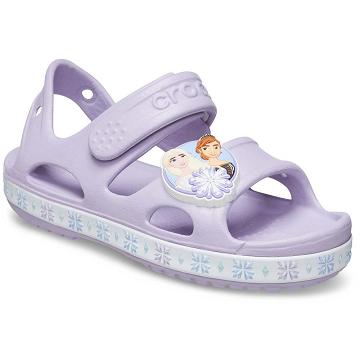 Zuecos Crocs Fun Lab Disney Frozen II Sandal Niño Morados | Mexico 1432WNBY